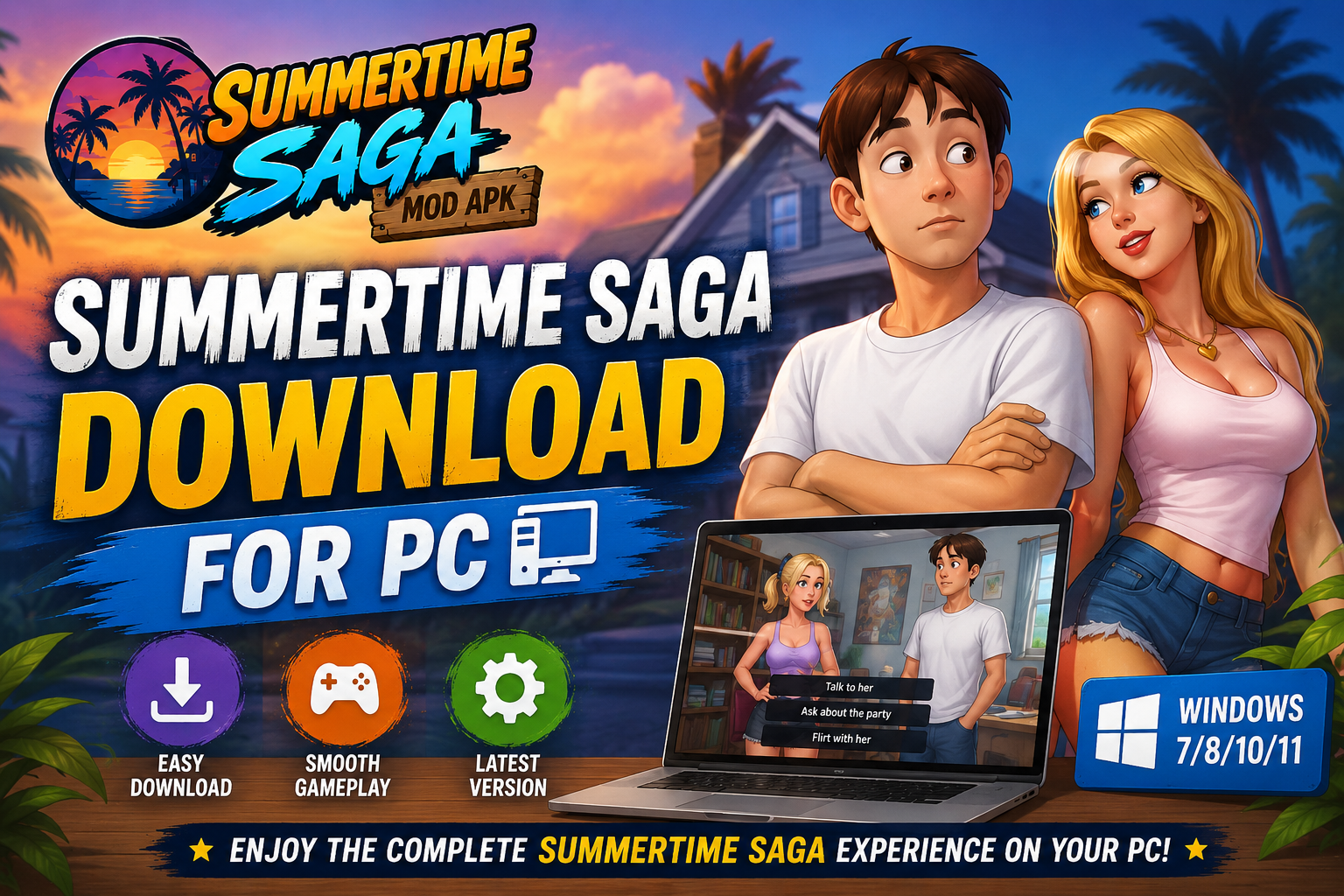 Summertime Saga Download for PC