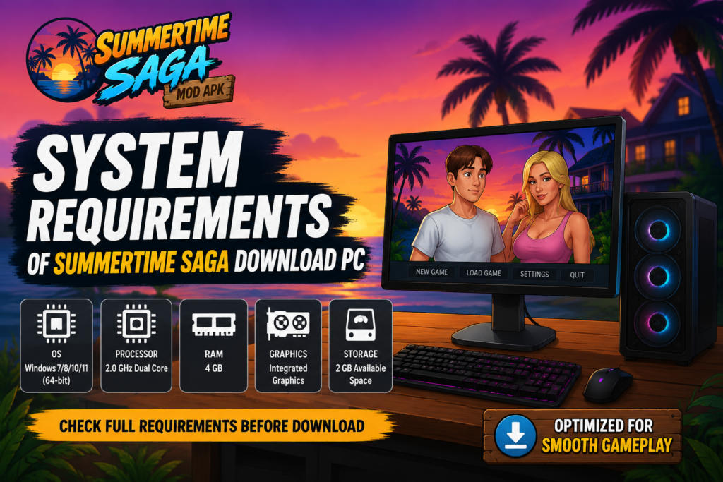 Summertime Saga Download for PC