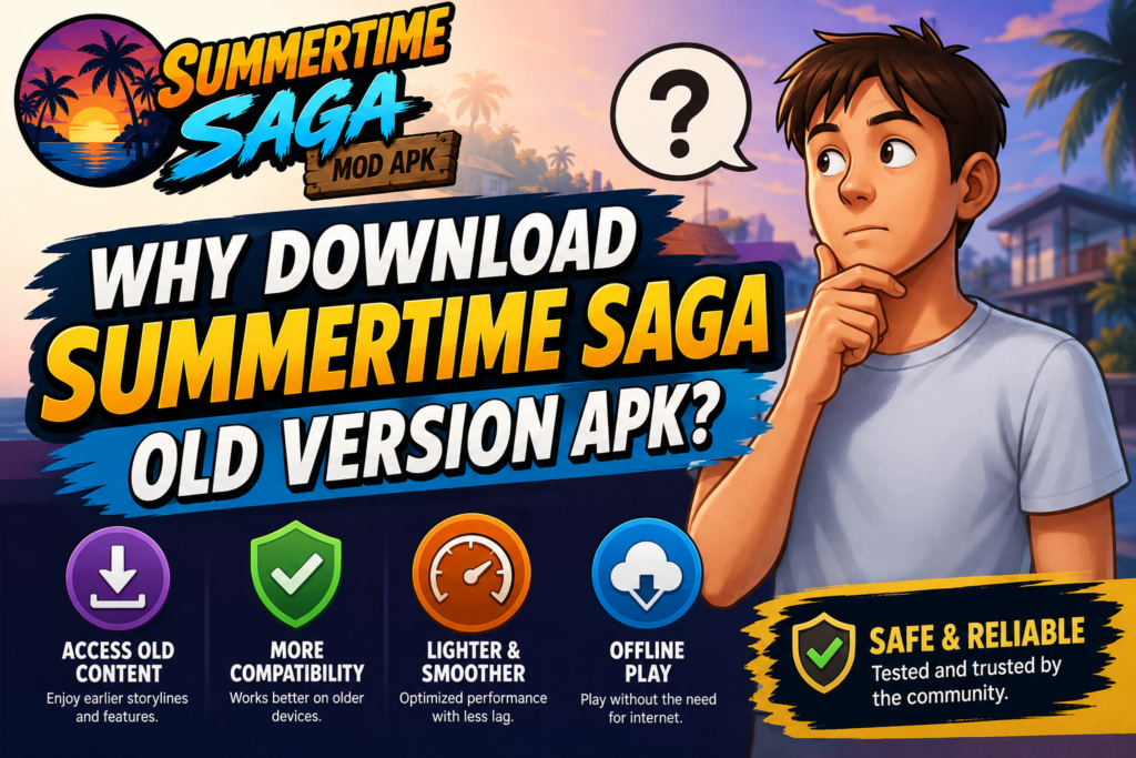Summertime Saga APK Old Version